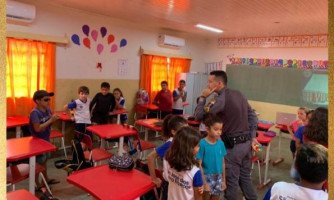 Operação Escolhas Seguras e Saudáveis aborda leis regras e segurança nas escolas de São José dos Quatro Marcos