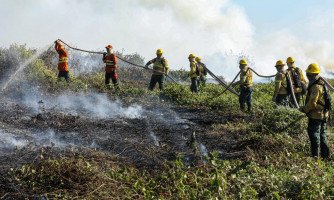 “O cenário é desafiador: existe uma seca severa e as pessoas precisam parar de fazer uso do fogo”, orienta comandante-geral do Corpo de Bombeiros