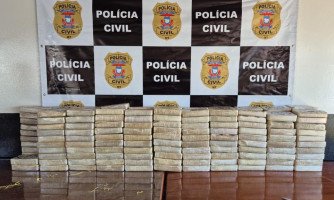 Polícia Civil apreende 211 tabletes de pasta base de cocaína em Mirassol d’Oeste