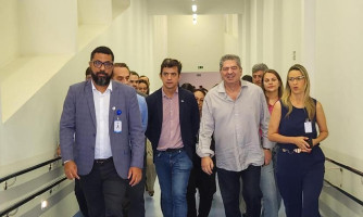 TCE constata avanços positivos em visita técnica ao Hospital Regional de Cáceres