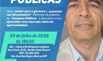 Empreendedores terão palestra gratuita sobre como vender para órgãos públicos