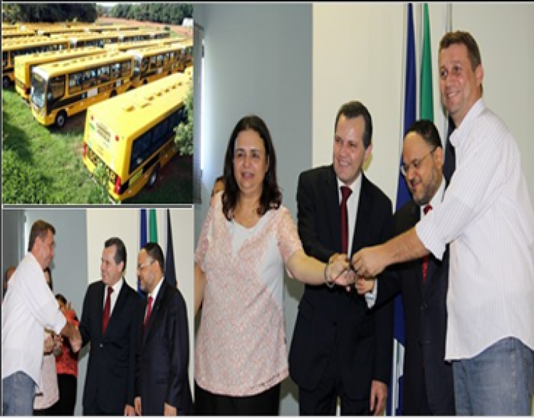Araputanga recebe ônibus escolar do Governo Federal