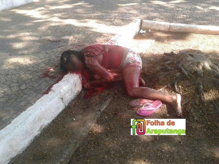 Mulher morre com facada nas costas no centro de Araputanga