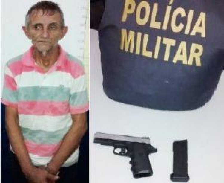 Vovô de Curvelândia é preso após roubar igreja em Cáceres