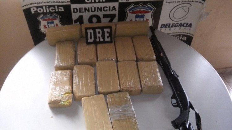 Polícia Civil prende 3 traficantes com 15 kg de pasta-base em Quatro Marcos