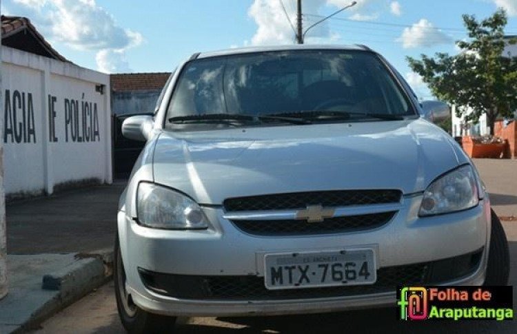 Veículo furtado no Espírito Santo foi apreendido pela Polícia em Araputanga