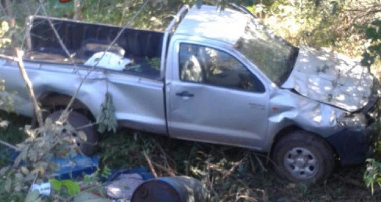 PM localiza uma das caminhonetes roubadas em Reserva do Cabaçal