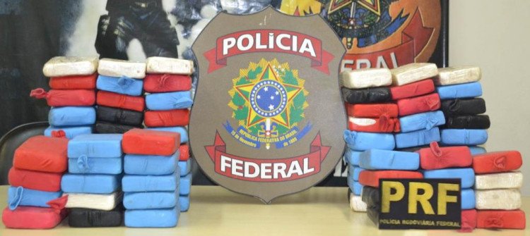 PF prendem Cacerenses com 85 kg de cocaína no Rio de Janeiro