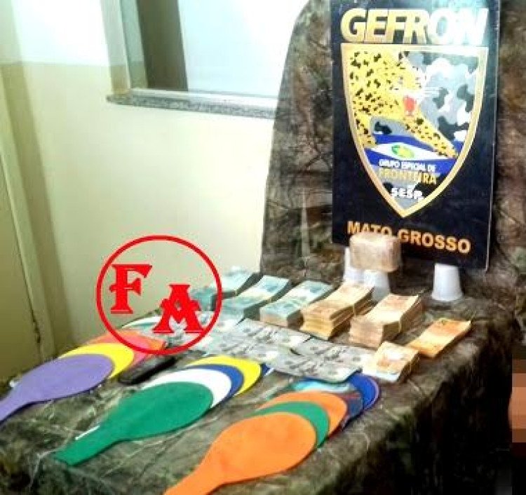 Gefron prende morador de Quatro Marcos com dinheiro e droga escondidos no tanque do carro