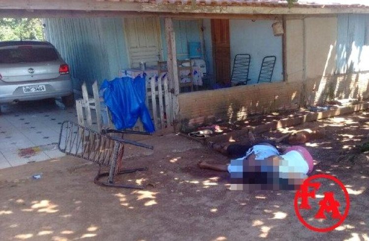 Casal é assassinado na zona rural de Porto Esperidião