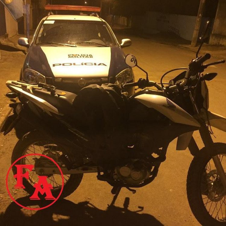 Moto roubada em Quatro Marcos é recuperada pela PM de Mirassol após troca de tiros