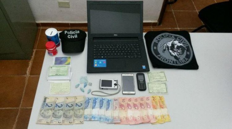 Policia Civil  prende 4 em Figueirópolis D’Oeste suspeitos  por furtos, tráfico de drogas e receptação