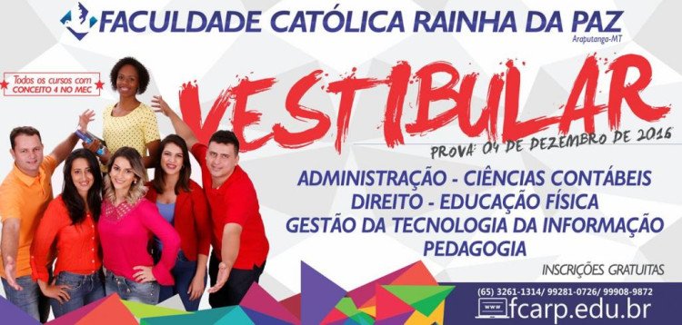 FCARP abre inscrições para o Vestibular 2017; 430 vagas em Cursos de Graduação