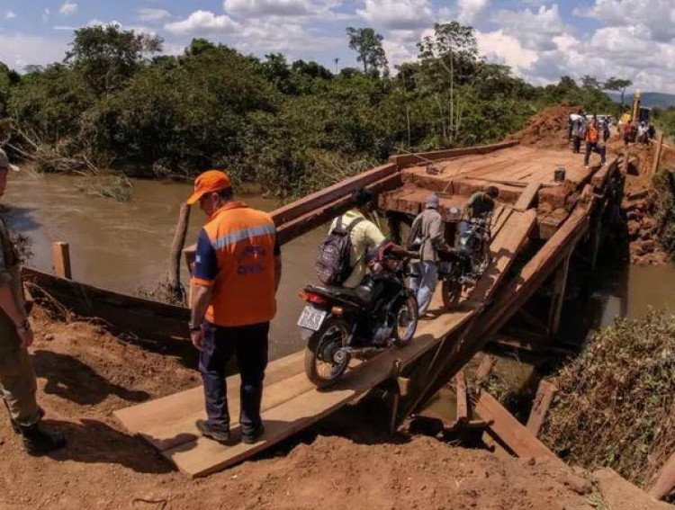Porto Esperidião recebe R$ 4,5 milhões para reconstruir pontes