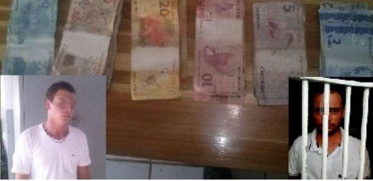 Dupla é presa pela PM após assaltar carrinho de Lanche em Quatro Marcos, e dinheiro é recuperado