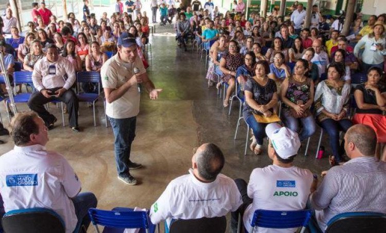 Governo reforça compromisso com a educação em São José dos Quatro Marcos