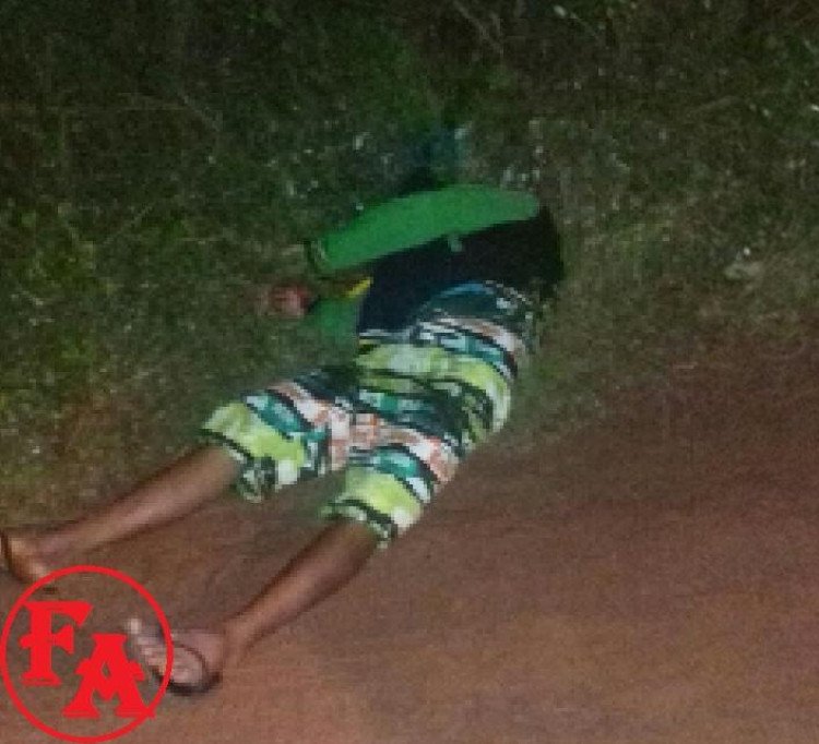 Na zona rural de  Quatro Marcos jovem é encontrado com sinais de execução