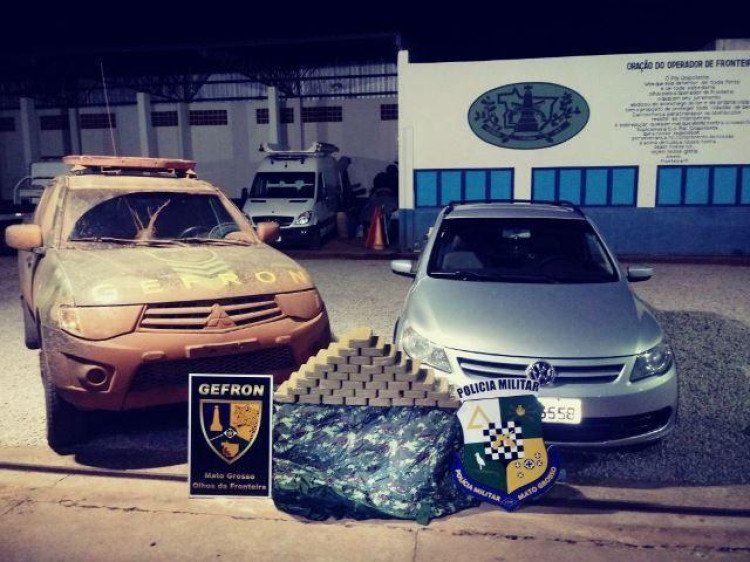 Soldado do Exército de Cáceres é preso com drogas na fronteira