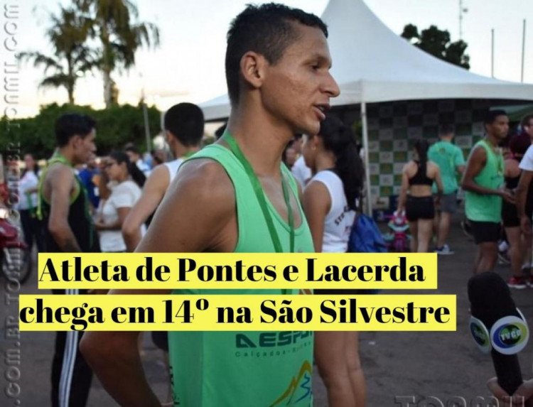 SÃO SILVESTRE: Atleta de Pontes e Lacerda conquista o terceiro lugar entre os brasileiros na maior corrida de rua do Brasil