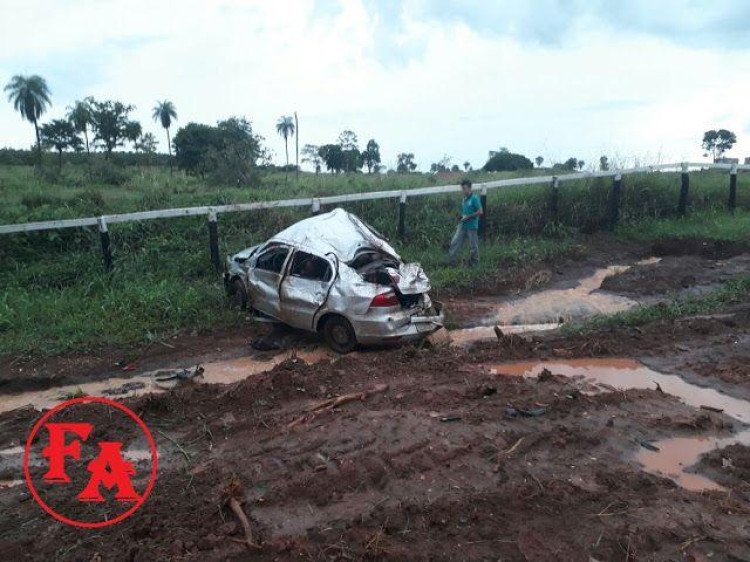 Jovem escapa da morte em grave acidente em Mirassol