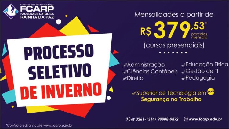 FCARP  lança processo seletivo de inverno