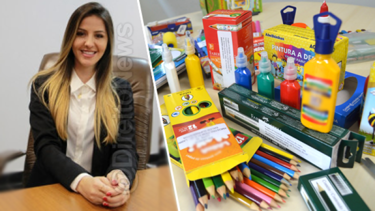 QUATRO MARCOS: Bom exemplo! Juíza sai do gabinete e faz campanha para arrecadar material escolar a alunos pobres