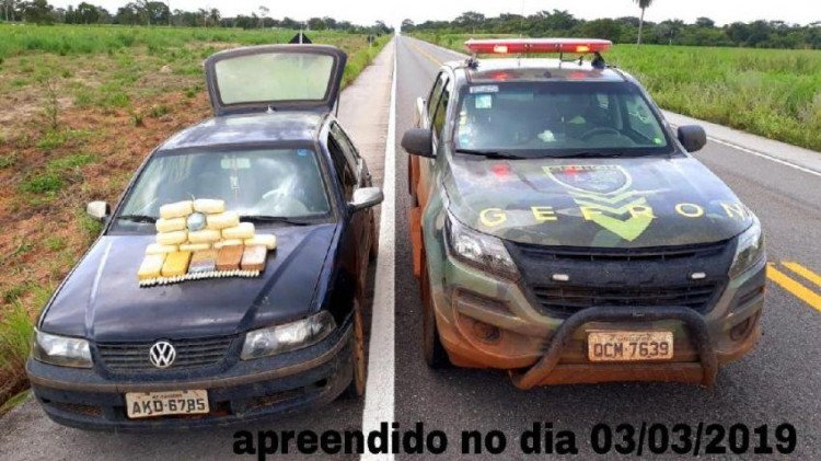Homem é preso com 15 quilos de drogas na BR-070, em Cáceres