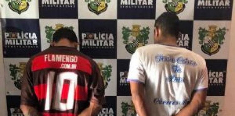 Polícia prende dois ladrões de porcos em Quatro Marcos