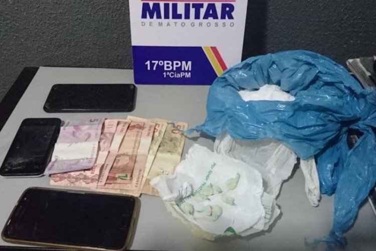 Trio é detido com droga em residência em Mirassol D ´Oeste