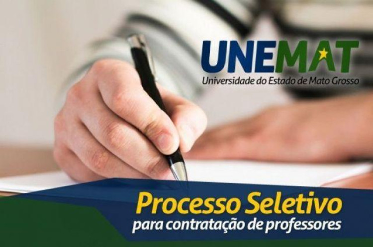 OPORTUNIDADE: Encerra esta semana período de inscrições de seletivos de professores temporários para a Unemat