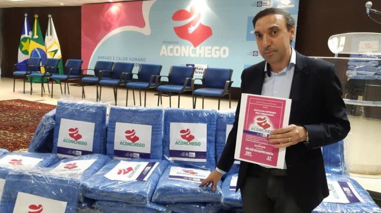 Quatro Marcos é contemplado com cobertores pelo governo do Estado de MT