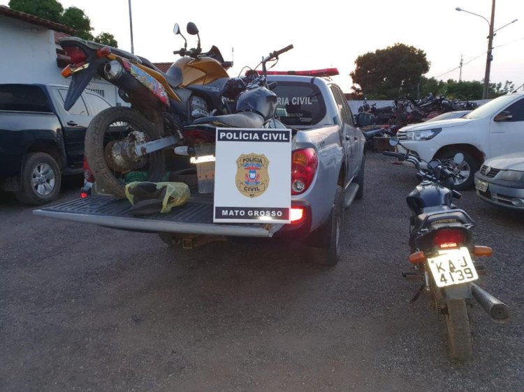 Polícia Civil prende receptadores com motocicletas furtadas de pátio da Ciretran