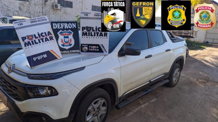 FRONTEIRA  Forças de segurança recuperam veículos e prendem quatro envolvidos de seminário em Cáceres