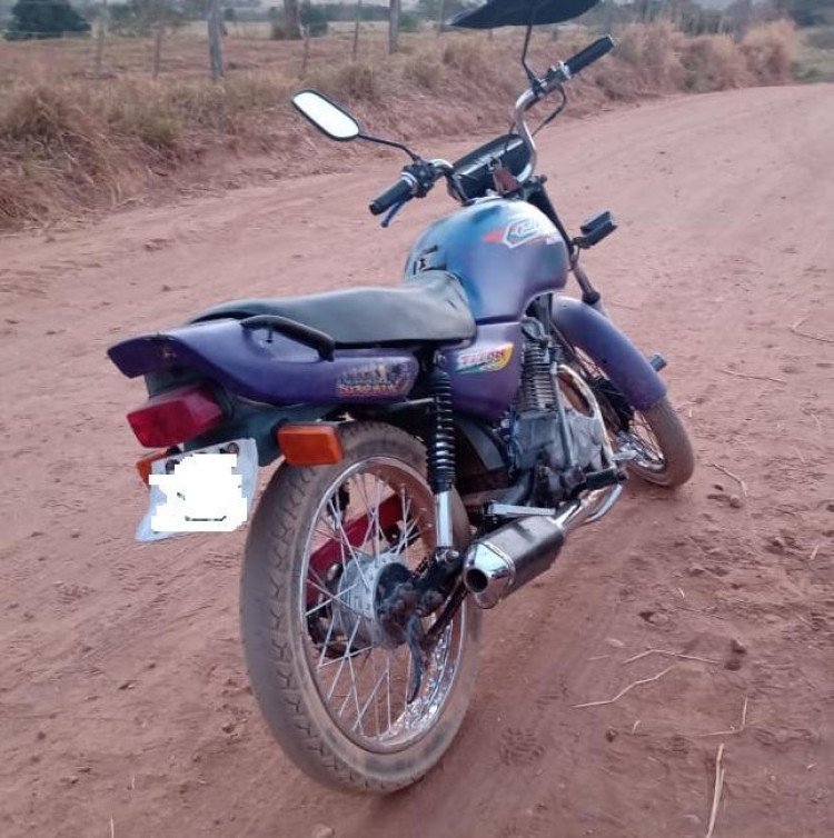 Adolescente é pego com moto roubada em Araputanga