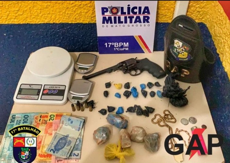 Ação conjunta do GAP E ALI  prendem membros de facção com armas e drogas em Mirassol