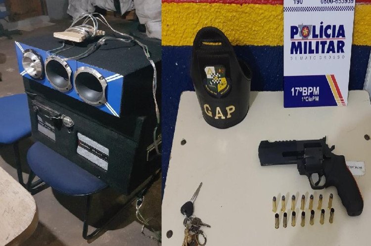 Moradores escutam disparos de arma de fogo e três são presos em Mirassol D´Oeste