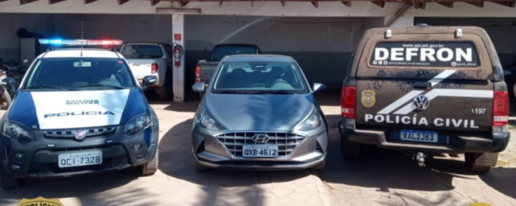 Polícia Civil amplia em 100% apreensão de veículos roubados e furtados na fronteira de MT