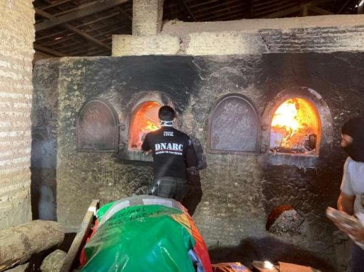 Polícia Civil incinera em Cáceres uma tonelada de drogas apreendidas na fronteira