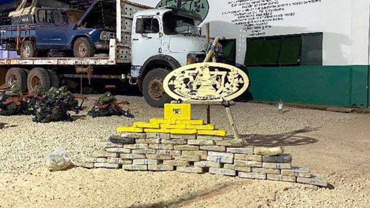 Gefron apreende R$ 1 milhão em drogas em Porto Esperidião