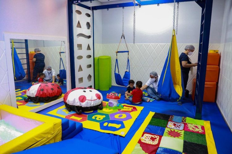 Crianças Autistas tem sala exclusiva para atendimento no Cridac em Cuiabá