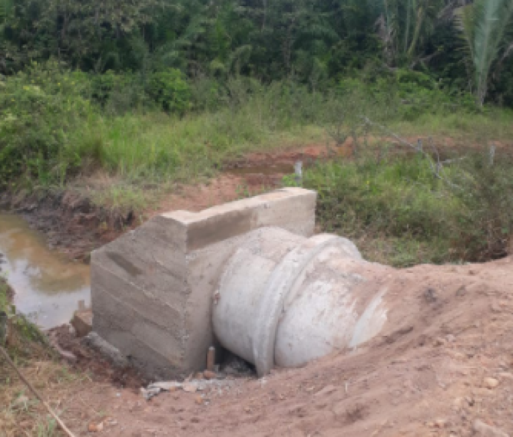 Quatro Marcos inicia construção de bueiros e recuperação de estrada rural com recursos do deputado federal Neri Geller