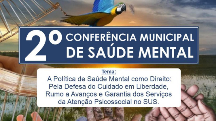 São José dos Quatro Marcos realiza 1ª Conferência da Saúde Mental na próxima semana