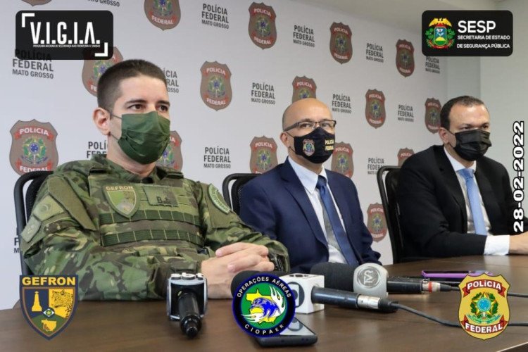 Operação conjunta desarticula refinadora de cocaína e prende 4 pessoas na fronteira com a Bolívia