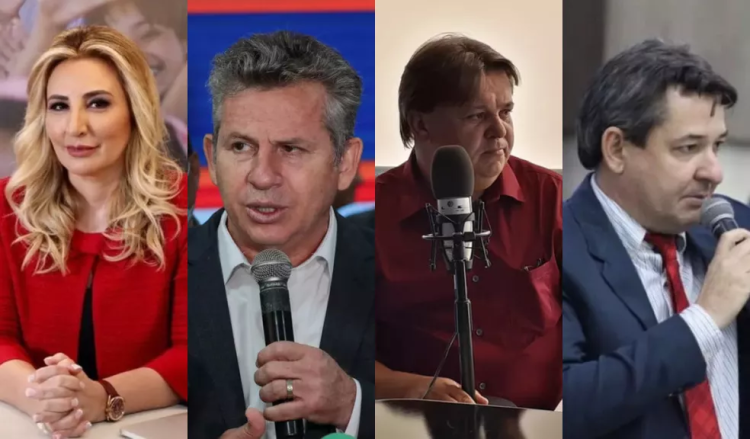 Quatro candidatos concorrem ao governo de Mato Grosso em 2022