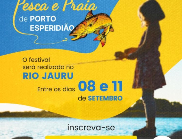 22ª edição do Festival Cultural de Pesca de Porto Esperidião está com as inscrições abertas