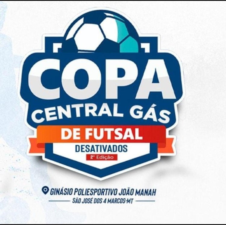 2ª Copa Central Gás de Futsal Desativados  teve início no sábado (5) no Ginásio Poliesportivo João Manah em São José dos Quatro Marcos