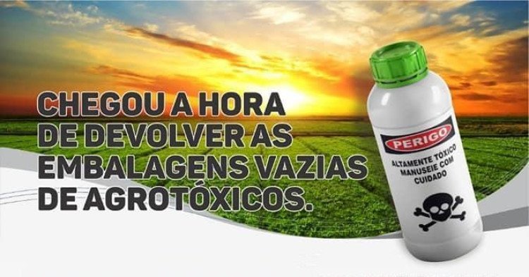 Campanha recolhe embalagens vazias de agrotóxicos em São José dos Quatro Marcos