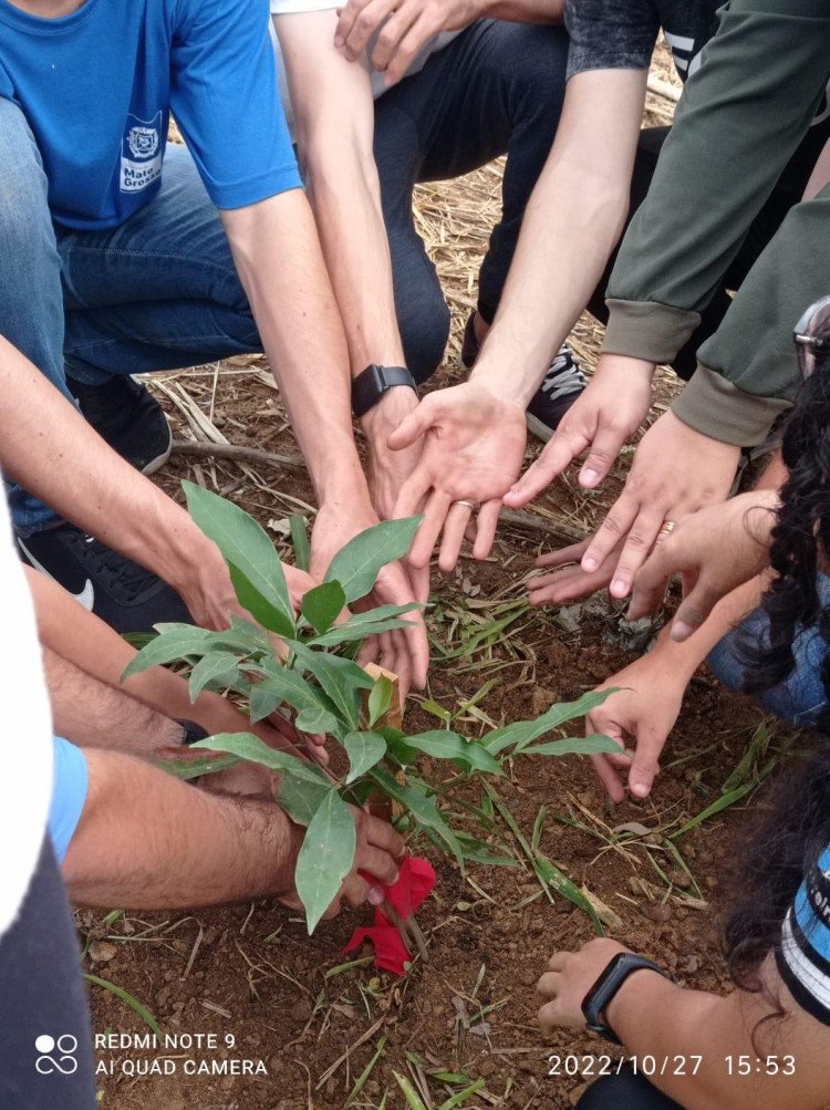 Projeto desenvolvido por escola em parceria com prefeitura e entidades visa recuperação ambiental da  área do antigo 