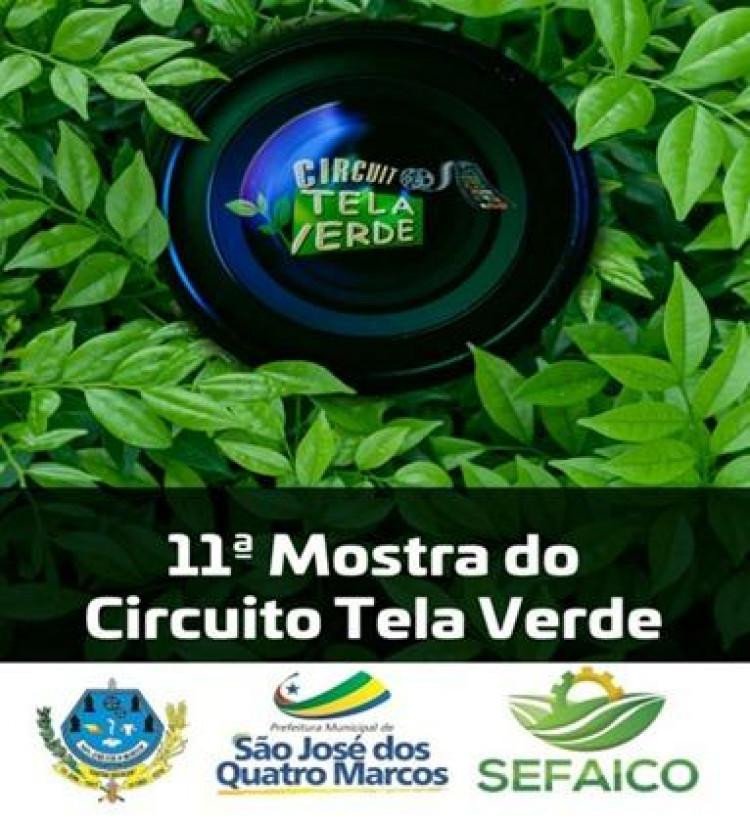 São José dos Quatro Marcos tem Espaço Exibidor para 11ª Mostra do Circuito Tela Verde do MMA