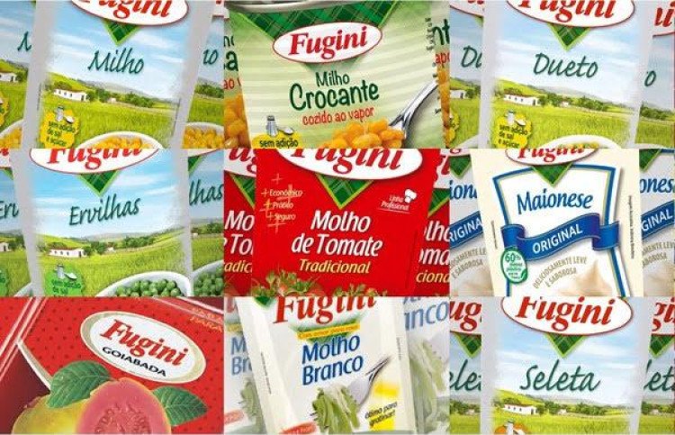 suspende fabricação e venda de alimentos da marca Fugini